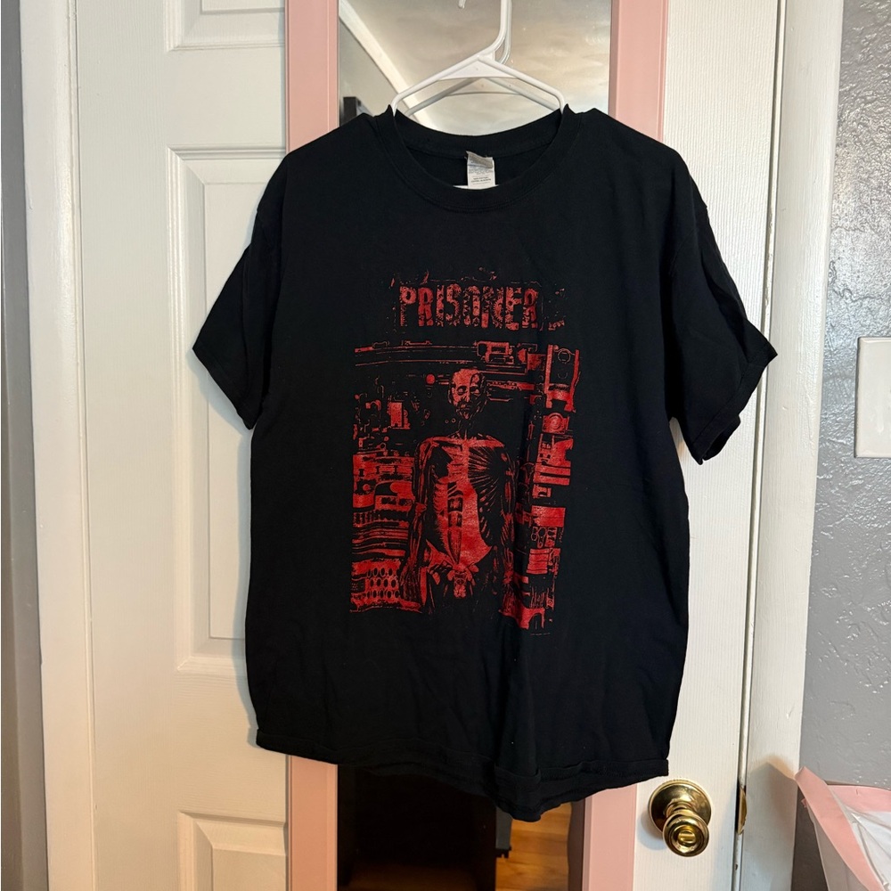 Black and Red Graphic Kids T-Shirt